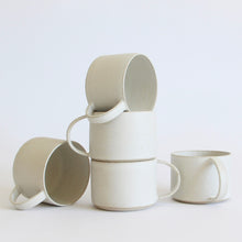 Indlæs billede til gallerivisning Retro-kop med hank, CREMEHVID