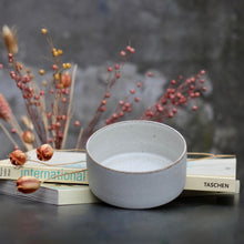 Indlæs billede til gallerivisning Cylinderskål, Cremehvid, 11 cm