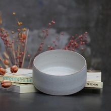 Indlæs billede til gallerivisning Cylinderskål, Cremehvid, 13 cm